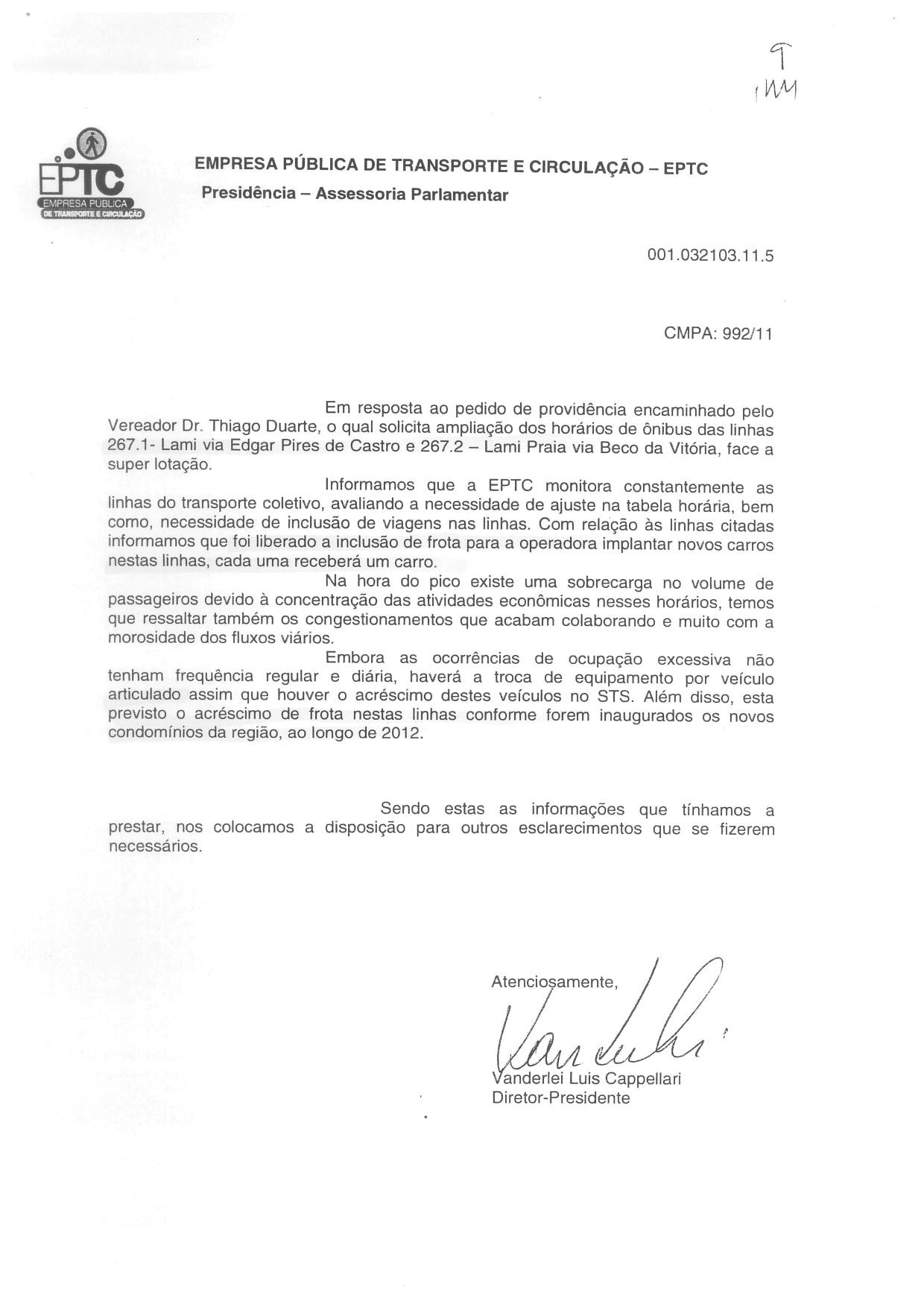 onibus resp capellari