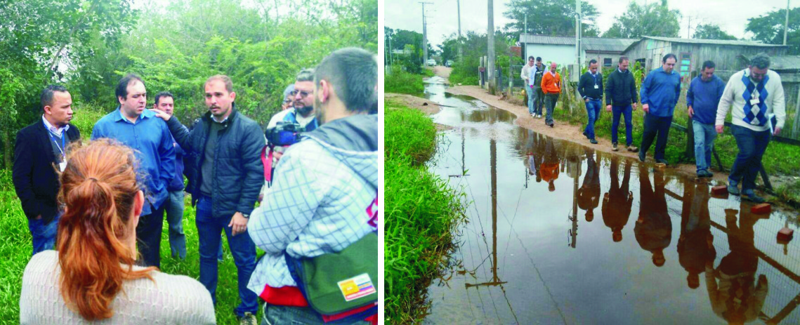 Retorno a Parada 21 com técnicos da Secretaria Municipal de Serviços Urbanos