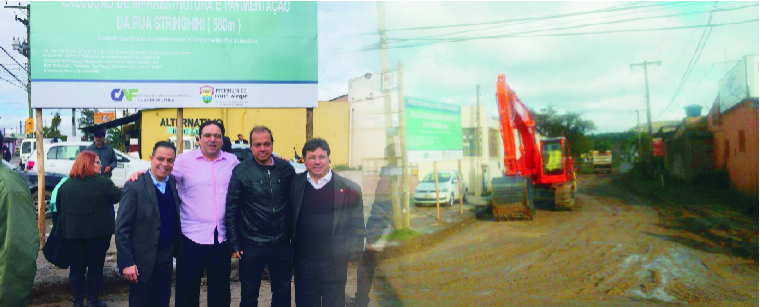 STRIGHINI E ESTRADA DAS FURNAS SERÃO ASFALTADAS
